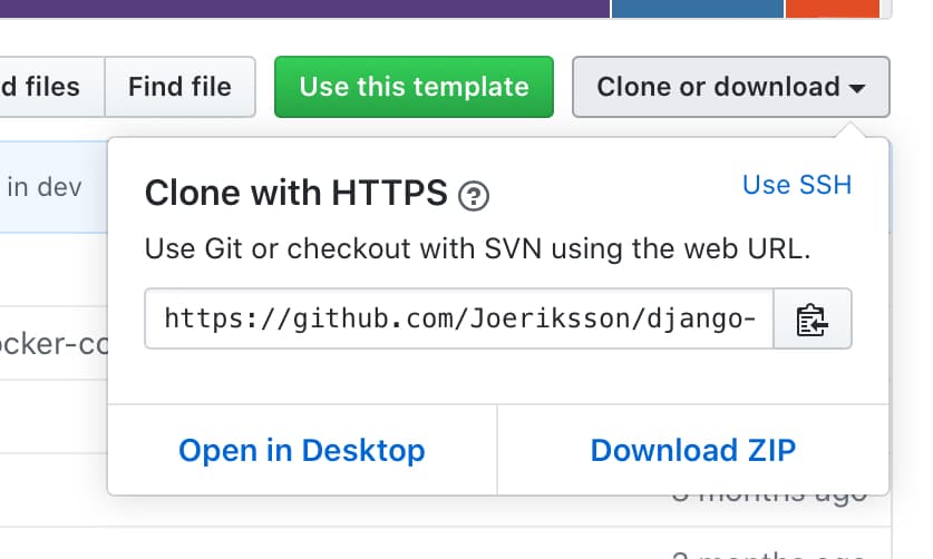 Django template clone url image